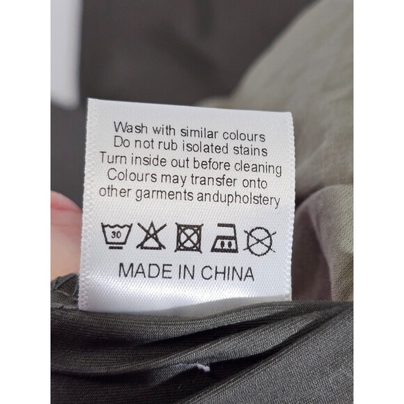 TAILORED‎ ATHLETE Men's XXL Cuffed Cargo Trousers Khaki Chino Pants Joggers NWT - Picture 6 of 6